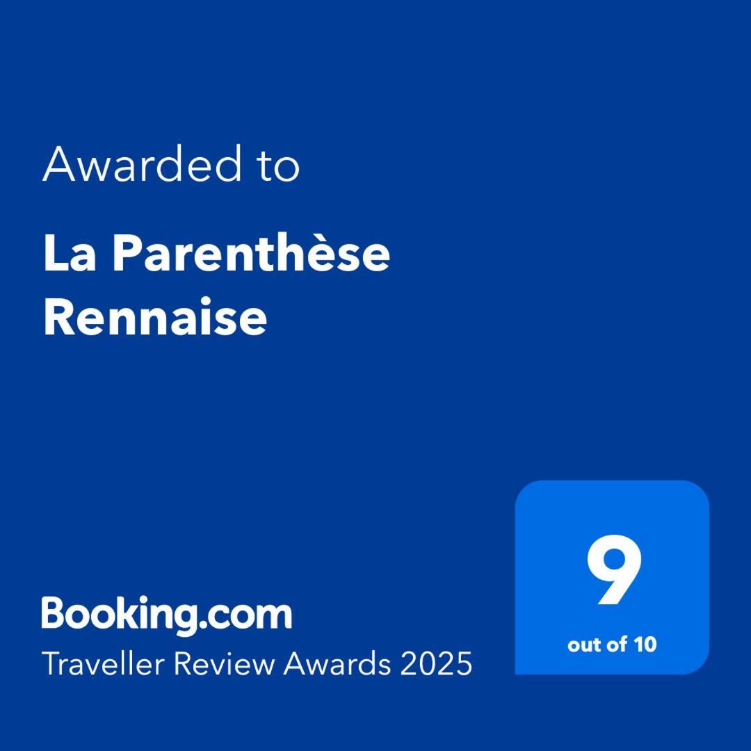 La Parenthese Rennaise Apartment Рен Екстериор снимка